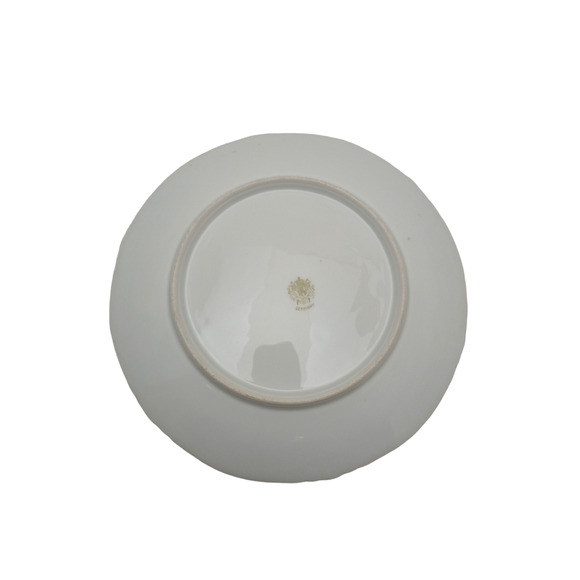 P.T. Germany Tirschenreuth Porcelain Hand Painted Lily Floral Plate - Picture 4 of 6